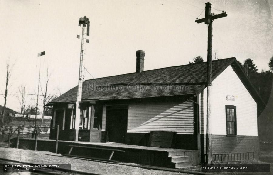 Postcard: Roby station